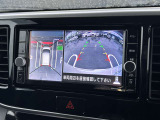 全周囲モニター付です。駐車時に確認できて難しい駐車も安心です!