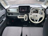 見晴らしがよく開放的な車内。視界も良好です。