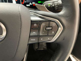 前方の車との車間を設定し、スピードを上げたり緩めたりを自動で行ってくれる追尾式の「レーダークルーズ」。上級装備の一つです!高級車にしかつかない嬉しい機能です。