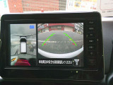 アラウンドビューモニター付き!車両を真上から見ているような映像で車庫入れも安心!!