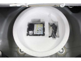 もしもの時のパンク修理キット。空気バルブに薬剤を入れて電動コンプレッサで空気を送り込むだけなので危険な作業や体力が少なくてすみます。ですがあくまで応急処置の為本修理が必要です。