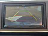 駐車時の安全確認をサポートするバックカメラも使用できます。