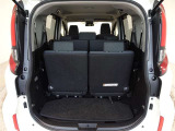 7人乗車時のトランクルームです、コンパクトですが日常使いなら十分なスペースです。