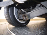 下廻りの状態です。サビが気になる場合はオプションがございますのでご相談ください。