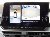 アラウンドビュー☆空から見下ろすような視点で、スムーズな駐車と安全確認をサポート!運転の心強い味方になってくれます♪