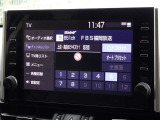 地デジ対応、フルセグデジタルTV放送が視聴できます。