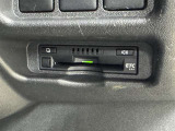 ETC車載器付きです。高速道路の料金所もスムーズに通過できます。