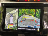 【パノラマモニター】専用のカメラにより、上から見下ろしたような視点で360度クルマの周囲を確認することができます☆死角部分も確認しやすく、狭い場所での切り返しや駐車もスムーズに行えます。