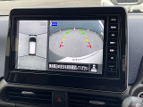 まるで上から見下ろしたように確認が出来るアラウンドビューモニターが装備されております!