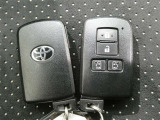 キーを取り出さずにドアを施錠&解錠。クルマの始動も可能です。