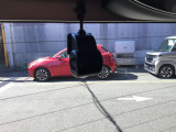 後方撮影用のカメラです。