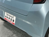 リヤにもセンサーが付いており、後退時も安心です!