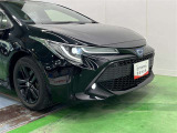 LEDヘッドランプで夜間も視界良好