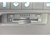 ETC車載器付きです。高速道路の料金所もスムーズに通過できます。