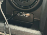 充電用USBポート♪