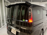 視認性がいいテールランプ。後続車にも存在をアピール。