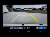 ◆【リアカメラ】が装着されています。リバースに入れるだけで映ります。後方の安全確認や、狭い駐車場での車庫入れ、雨の日や夜間など視界の悪い時に便利です。安全にバックする為には欠かせない装備です。