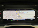 液晶モニターに地図の表示が可能です。