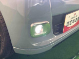 メッキベゼル付きLEDフォグランプ LEDの明るい光が霧の発生や悪天候時に視界確保をサポートします!