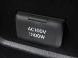 AC100V電源は1500Wまでの電化製品が使用できます!
