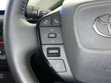 ステアリングスイッチ装備!運転しながら手元でオーディオの操作などができます。