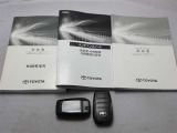 取説・メンテナンスノート・スマートキーの3点セットです。