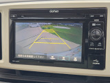 バックカメラ搭載♪初心者の方や運転が苦手な方でも安心して駐車できます。