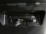 ETC車載器付きです。高速道路の料金所もスムーズに通過できます。