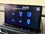 ホンダ純正ナビ付き!ラジオ、テレビ、CD、DVD、豊富な機能が充実しています。
