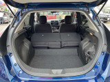 リアシートを倒せば広々としたラゲッジスペースが確保できますよ!