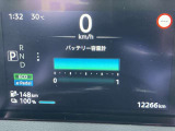 エアコンオフ時の満充電での航続可能距離の目安です。
