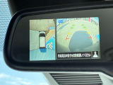 【アラウンドビューモニター】上空から見下ろしているかのような映像で駐車をサポート。安心です。