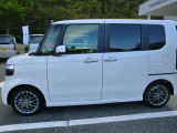 N-BOX カスタム・ターボ入庫しました!オーディオレス車です。ホンダセンシング、15インチAW!装着です。