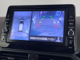 上から丸見えアラウンドビューモニター付きです。