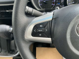 ステアリングスイッチです。ナビのオーディオコントロールが手元で行えます