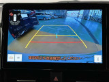 バックモニター装備!駐車時等に活躍♪ ガイドライン付きで、自信が無くても O.K♪ 一度体験すると、無くてはならないものですよ☆