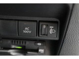 ■AC100V電源■ 車の中で、コンセントが使えます。便利ですね。