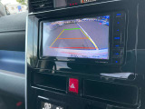 バックカメラで駐車もラクラク!!