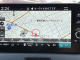 ホンダ純正メモリーナビ付きなので、迷わず目的地まで安心。
