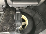 万が一のパンク時にも応急タイヤで走行できます☆