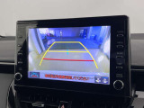 バックカメラで駐車時の死角も確認できます!