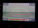 狭い駐車場や立体駐車場などもリアルに映るバックガイドモニター付でラクラク駐車♪