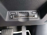 すっきりとインストールされた純正ビルトインETCはすっきり収まって使いやすさバッチリです!