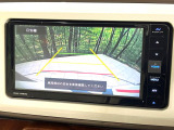 【バックカメラ】駐車時に後方がリアルタイム映像で確認できます。大型商業施設や立体駐車場での駐車時や、夜間のバック時に大活躍!運転スキルに関わらず、今や必須となった装備のひとつです!