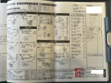 整備記録簿もしっかり残っており、履歴が確認できる一台です。できる限り掲載しましたので拡大してご確認ください。