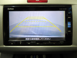 リヤカメラを装備しています。駐車時や後退時に後方を確認出来て便利です。