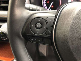 【ステアリングスイッチ】左です。ハンドルから手を離さず、運転に集中したまま手元でオーディオ操作等ができます。