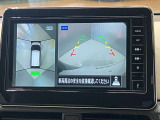 【アラウンドビューモニター】車を上から見下ろしているかのような映像で周囲の状況がひと目で確認、狭い駐車場に駐車するときも安心です♪♪障害物などがあると警告音がなりますので安心して駐車が出来ます★