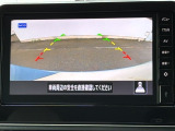 カラービジョンとガイド線で見やすいバックモニターと、全周囲が確認できるアラウンドビューモニターを装備。