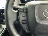ステアリングスイッチ装備!運転しながら手元でオーディオの操作などができます。